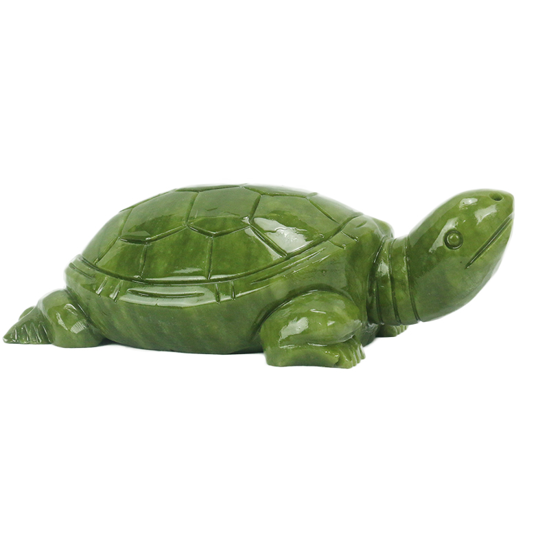 Aquarium Fish Types - Natürliche Jade/Schildkröte Skulptur/Wohndekoration/Feng Shui Ornamente/Aquarium Foyer