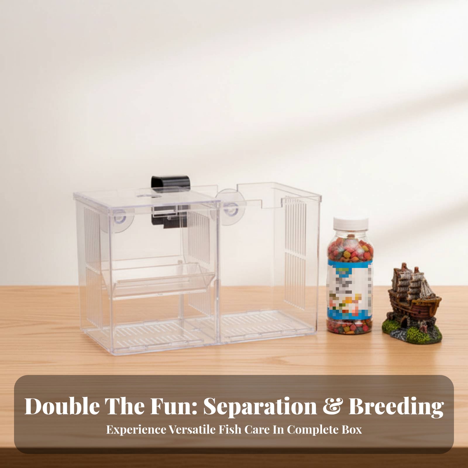 Aquarium Fish Tank - Aquatische Brutkiste zum Schutz von Fischködlingen,