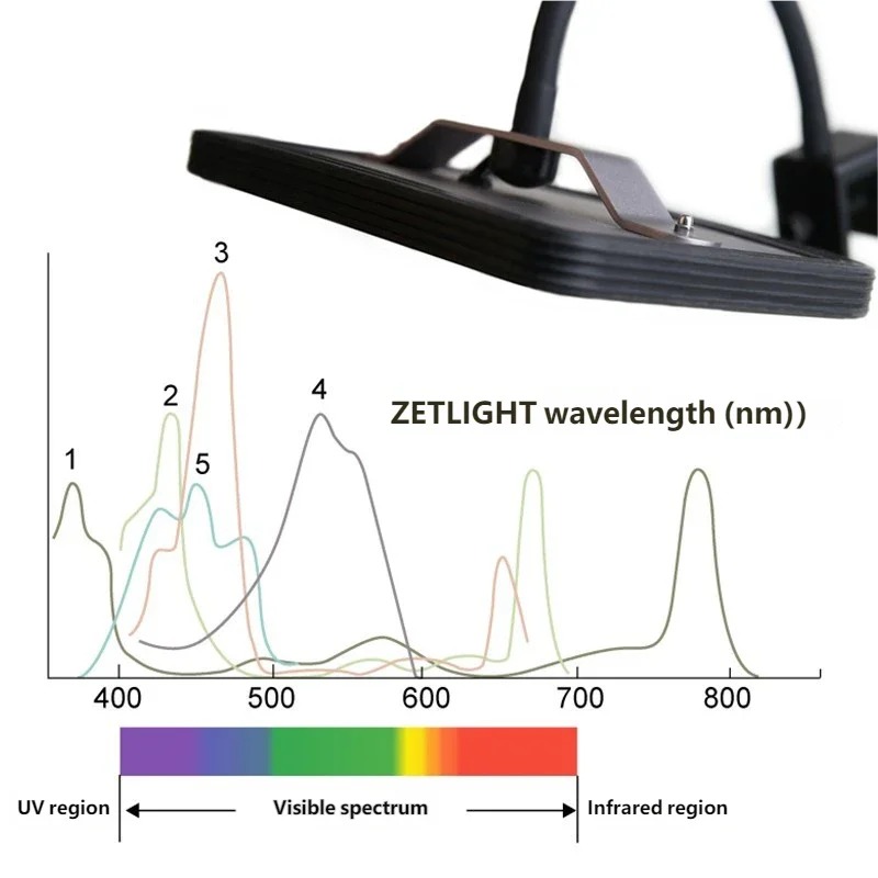 Refugium Light Nano - ZETLIGHT E2 WiFi Marine Aquarium Algen-Refugium-Licht