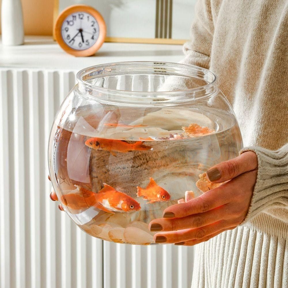 Aquarium Fish In Bowl - Neues transparentes Aquarium aus Kunststoff, unzerbrechliches