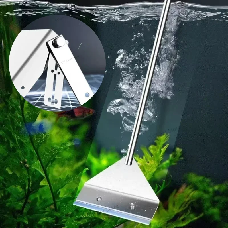 Aquarium Fish Maintenance - Aquarium Reinigung Werkzeug Flache Sand Algen