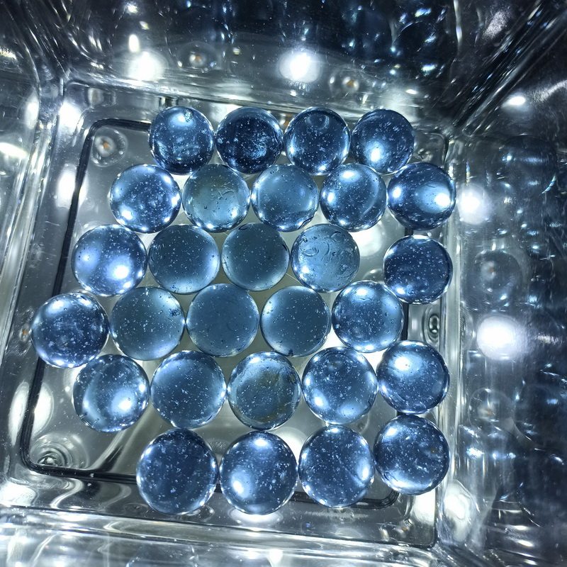 Aquarium Fish Types - Glasmurmeln 14/16/17mm Farbige Glasperlen für Vasen,