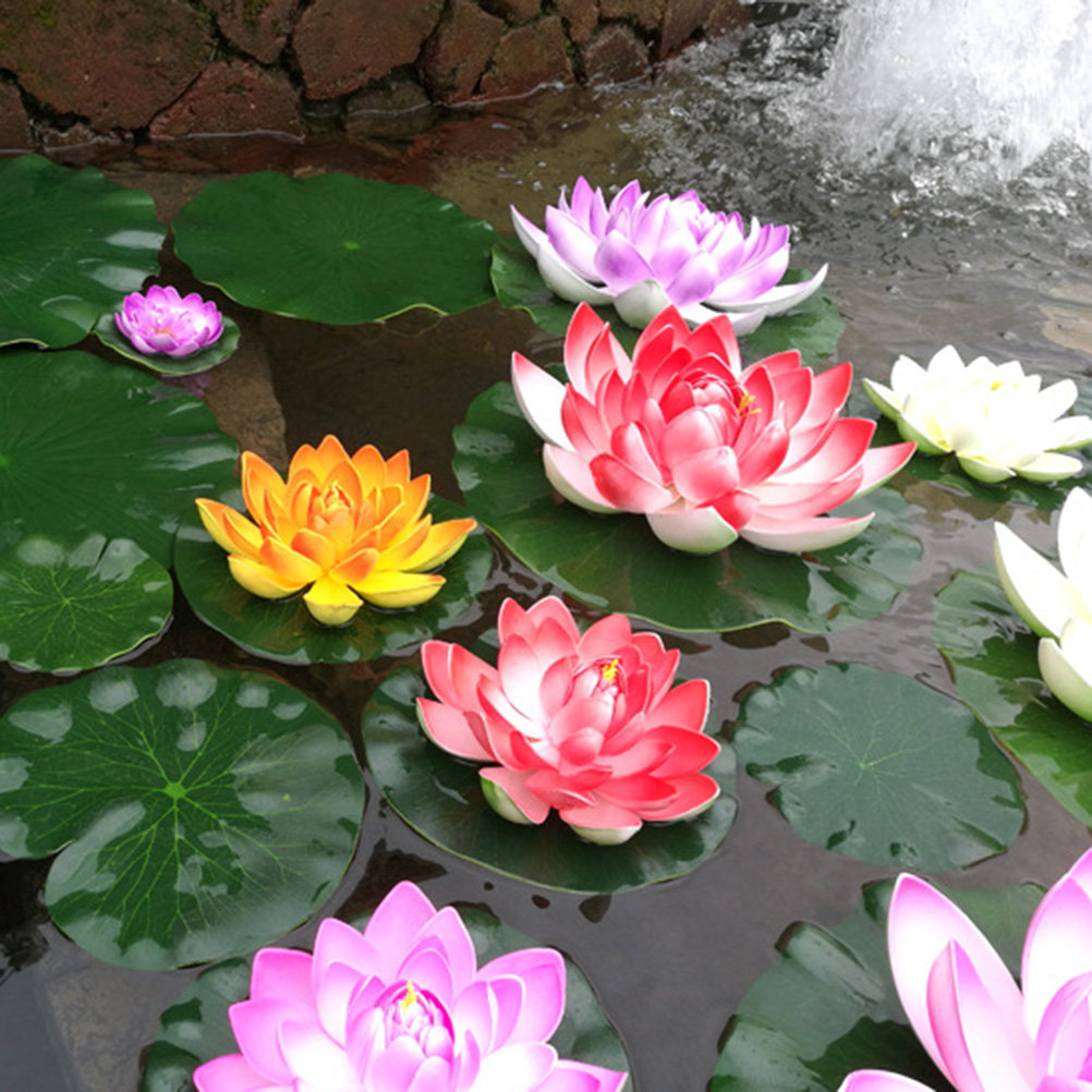 10 Stück Simulierte Lotusblätt – Aquarium Fish Pond Bewertung und Preis