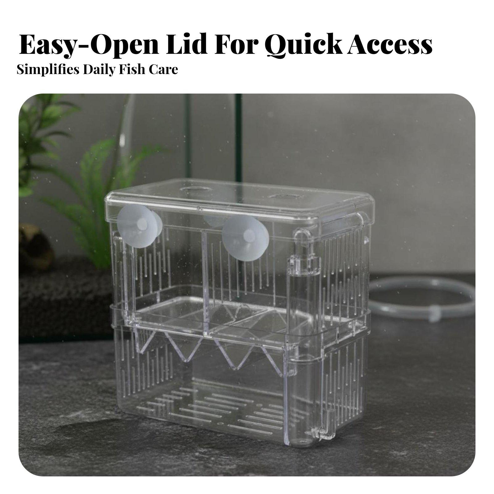 Doppelschichtiger Aquarium-Zuc – Aquarium Fish Tank Bewertung und Preis