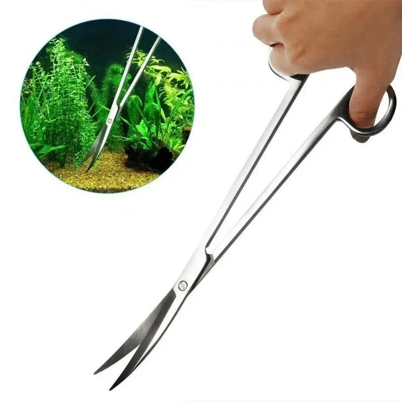 Aquariumschere, extra langes R – Aquarium Fish Maintenance Bewertung und Preis